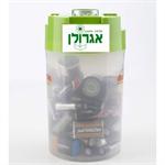 מיכל איסוף סוללות עם אינדיקציה - 2 ליטר